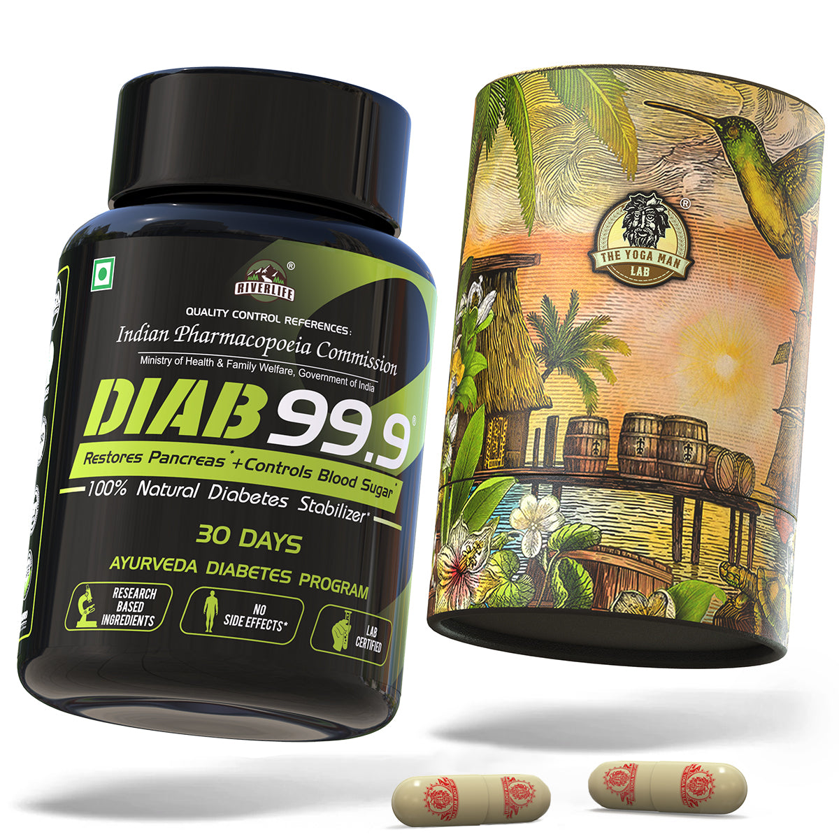 DIAB 99.9 - Type-2 Ayurvedic Diabetes Medicine | Free Reversal Program Consultation with Doctor & Dietitian | 100% Natural