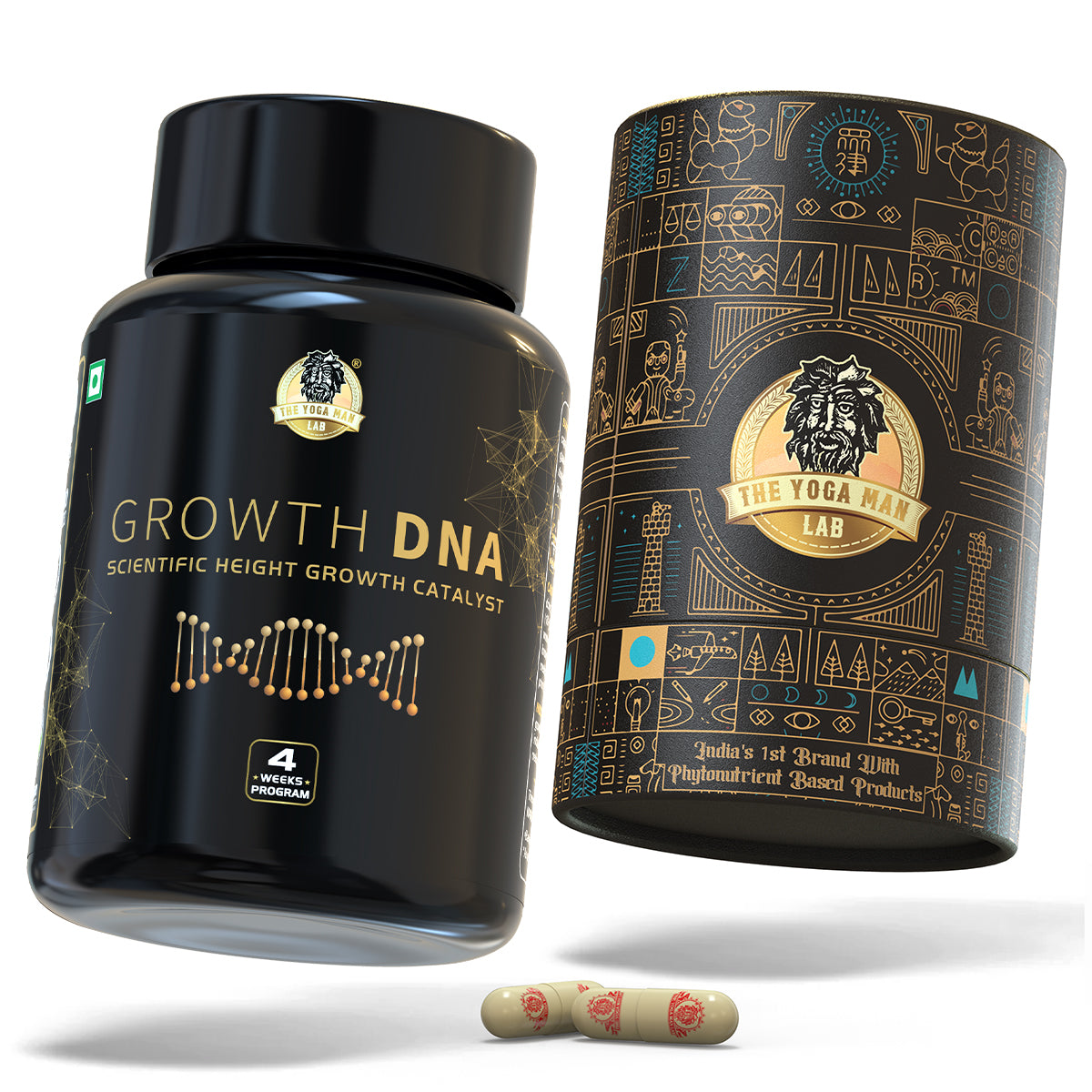 Growth DNA - Ayurvedic Height Increaser Program | Growth Plate Activator | Guaranteed Results Formula | 100% Natural