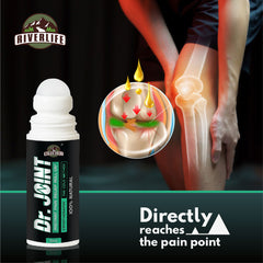 Dr. Joint Roll-On For Instant Pain Relief | Ayurvedic Oil Formula | 100% Natural