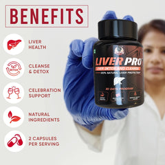 Liver Pro - Fatty Liver Ayurvedic Supplement | Helps Restore Liver Health & Remove Toxins | 100% Natural & Ayurvedic | 28 Days Program