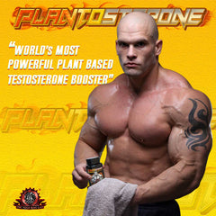 PLANTOSTERONE - Muscle Building & Testo-Boosting Ayurvedic Supplement | Helps Gain Muscle Size & Strength, with Increase in Sexual Drive | 100% Natural